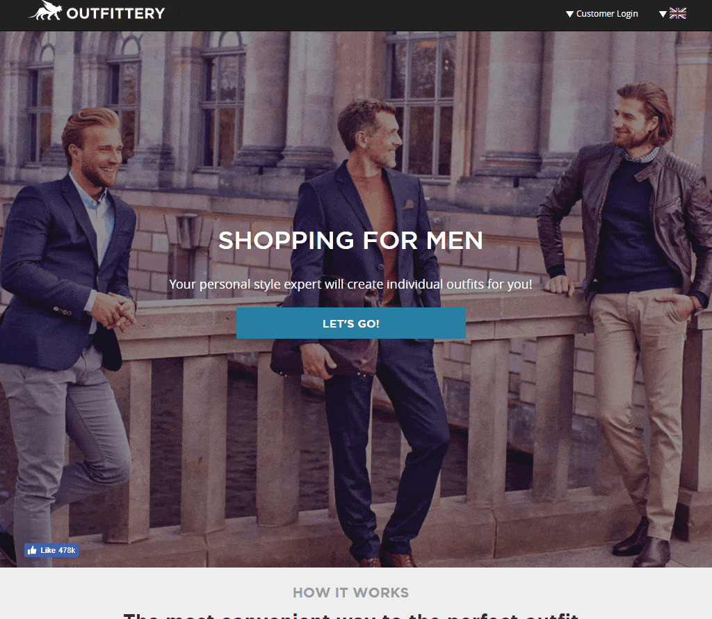 Outfittery – Shopping Advisor for men 